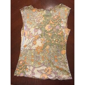 Vintage Y2K Bebe Sleeveless Sequin Top XS S